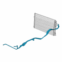 OEM Jeep Hose-Oil Cooler Pressure And Ret Diagram - 55038178AE