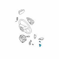 OEM 1999 Lexus RX300 Sensor, Air Bag, Front LH Diagram - 89174-49045