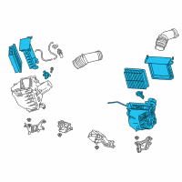 OEM 2021 Lexus LS500 Cleaner Assy, Air W/Element Diagram - 17800-70010