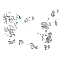 OEM Lexus RX330 Valve Assy, Vacuum Switching Diagram - 25860-0A010