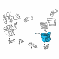 OEM 2018 Lexus LS500 Cleaner Assembly, Air L Diagram - 17720-70010