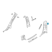 OEM 2006 Kia Sedona Power Window Sub Switch Assembly Diagram - 935804D801CS