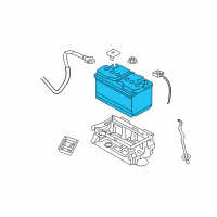 OEM Dodge Magnum *Battery-Storage Diagram - 5080706AA