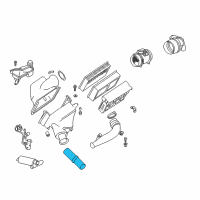 OEM 2003 BMW 525i Air Hose Diagram - 13-71-1-437-886