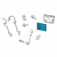 OEM Cadillac ECM Diagram - 12692068