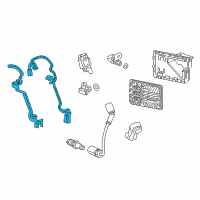 OEM Cadillac Wire Diagram - 12681015