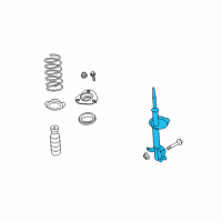 OEM 2011 Nissan Maxima STRUT Kit Front RH Diagram - E4302-9DA0A