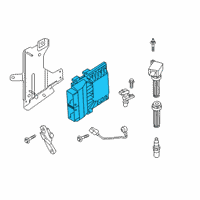 OEM 2021 Lincoln Nautilus ECM Diagram - K2GZ-12A650-BANP