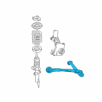 OEM 2007 Ford Freestar Lower Control Arm Diagram - 5F2Z-3078-BA