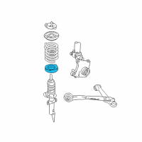 OEM Mercury Monterey Lower Insulator Diagram - F58Z-5414-A