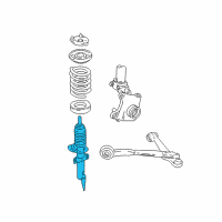 OEM 2007 Mercury Monterey Strut Diagram - 3F2Z-18124-AA