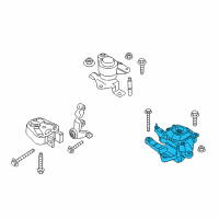 OEM 2013 Ford Fusion Upper Mount Diagram - DG9Z-6068-Q