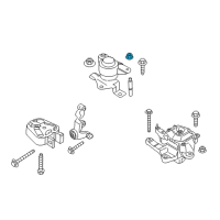 OEM 2017 Ford Taurus Support Nut Diagram - -W520214-S442