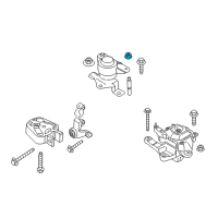 OEM 2014 Ford Edge Support Nut Diagram - -W520214-S442