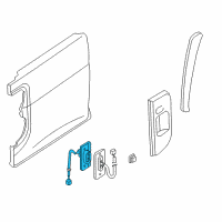 OEM 2000 Nissan Quest Switch Assy-Door Diagram - 25140-7B300