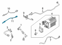 OEM 2017 Ford F-150 Lower Oxygen Sensor Diagram - HL3Z-9G444-B