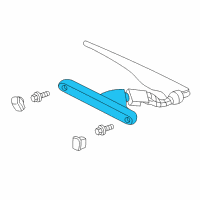 OEM 2005 Honda Insight Lens Diagram - 34277-S3Y-A01