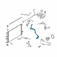 OEM 2019 Lincoln MKZ Tube Assembly Diagram - HP5Z-8A519-A