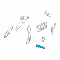 OEM 2019 Toyota Avalon Crankshaft Sensor O-Ring Diagram - 90301-11038