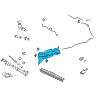 OEM 2008 Toyota Land Cruiser Reservoir Assembly Diagram - 85355-60180