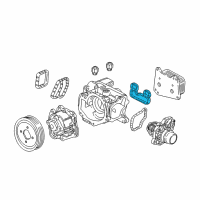 OEM Buick Cascada Oil Cooler Seal Diagram - 55570687