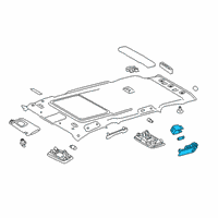 OEM 2020 Toyota RAV4 Cargo Lamp Diagram - 81330-0E010