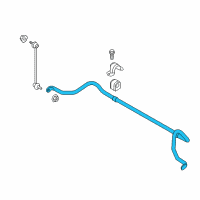 OEM Scion iA Stabilizer Bar Diagram - 48811-WB001