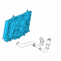 OEM Chrysler PT Cruiser Cooler-Charge Air Diagram - 5096198AA