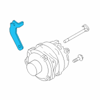 OEM 2011 Nissan Quest Bracket-Harness Clip Diagram - 24239-JA11B