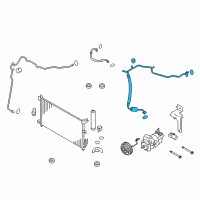 OEM 2012 Nissan Cube Hose-Flexible, Low Diagram - 92480-1FD0C