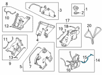 OEM Acura TLX GASKET B (LOWER) Diagram - 11814-6S9-A01