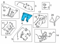 OEM 2022 Acura TLX COVER B ASSY., FR Diagram - 11840-6S9-A01