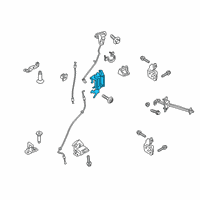 OEM 2021 Ford Ranger Handle, Inside Diagram - AB3Z-2126681-AB