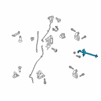 OEM 2019 Ford Ranger Door Check Diagram - 8M3Z-78280C45-C