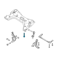 OEM Nissan Rogue Sport Bolt Diagram - 01125-N2021