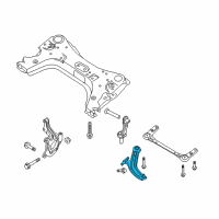 OEM 2016 Nissan Sentra Link COMPL-Transverse, RH Diagram - 54500-9AM1B