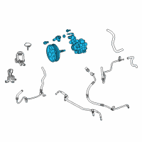 OEM 2022 Lexus GX460 Power Steering Pump Diagram - 44310-60571