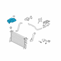 OEM 2007 Ford Focus Reservoir Diagram - 5S4Z-8A080-AA