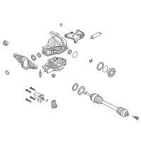 OEM 2019 BMW M6 Gran Coupe Lock Ring Diagram - 33-14-1-206-439