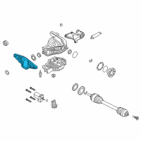 OEM BMW Adapter, Front Diagram - 33-17-2-284-474