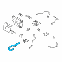 OEM 2017 Nissan Rogue Hose-EVAPO Control Diagram - 14912-4BC0A