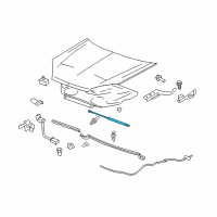 OEM Saturn Support Strut Diagram - 25865060