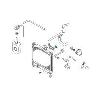 OEM 1999 Chevrolet Tracker Gasket, Engine Coolant Thermostat Housing Diagram - 91174501