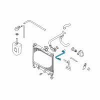 OEM 1999 Chevrolet Tracker Pipe, Heater Outlet Diagram - 91174510