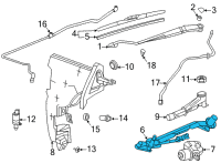 OEM 2022 Cadillac CT5 Gear & Linkage Diagram - 84697726