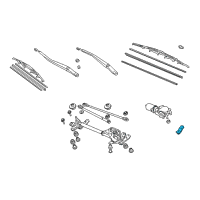 OEM Acura TL Link A Assembly Diagram - 76520-SEP-A01