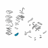 OEM Lincoln Seat Switch Diagram - JL7Z-14A701-CA