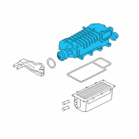 OEM 2013 Ford Mustang Supercharger Diagram - DR3Z-6F066-A