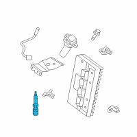 OEM Chrysler 300 SPARKPLUG Diagram - SZFR5000AA