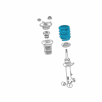 OEM 2022 Lexus LC500 Spring, Coil, RR Diagram - 48231-11030